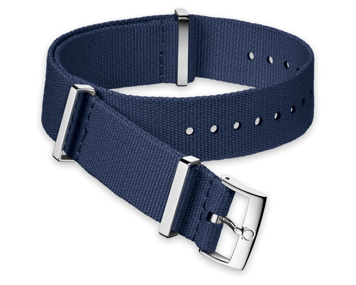 Omega Nato Synthetic Blue Original Watch Strap 20mm 031CWZ011614