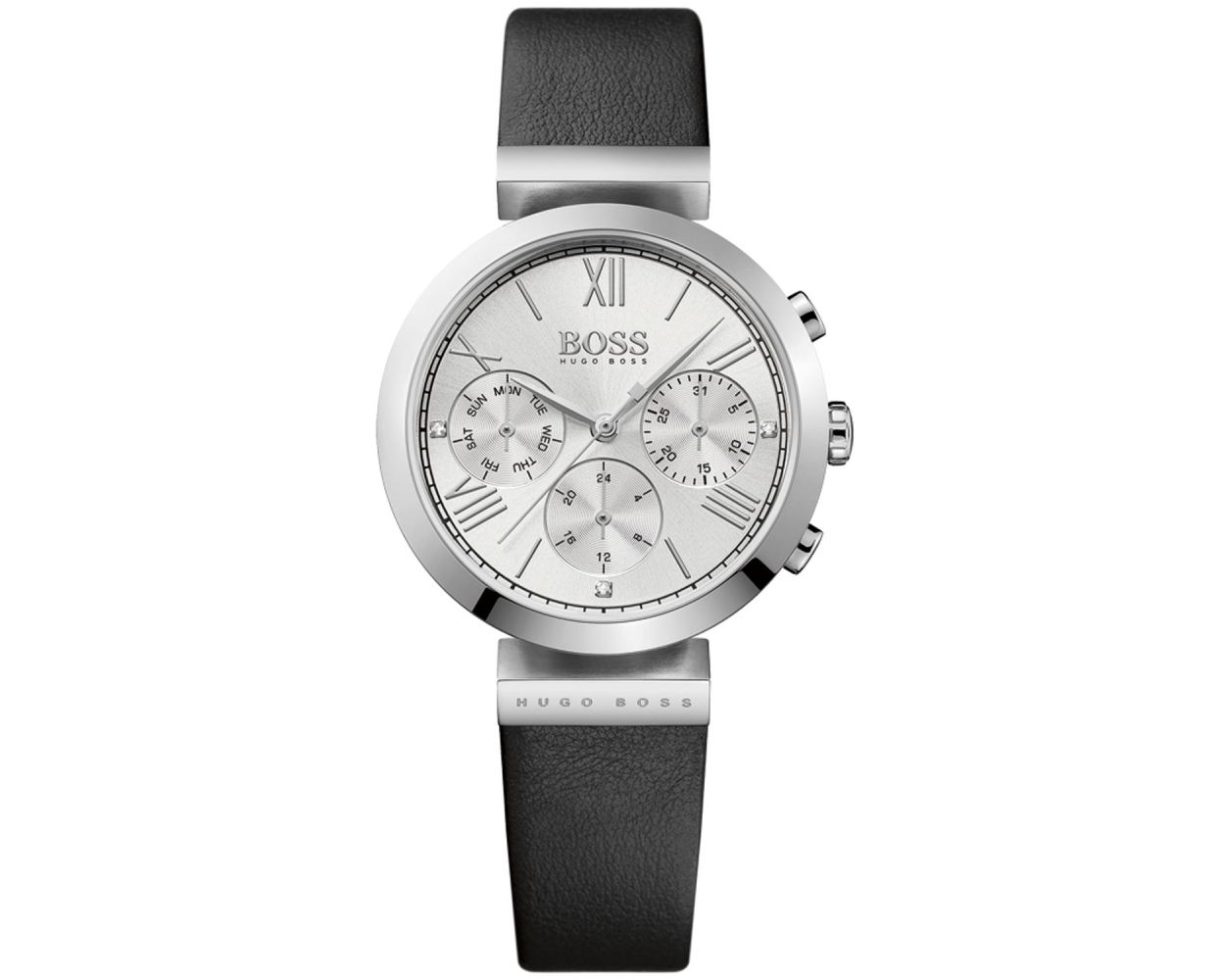 Hugo Boss Sport Chronograph Ladies Leather Watch 1502395