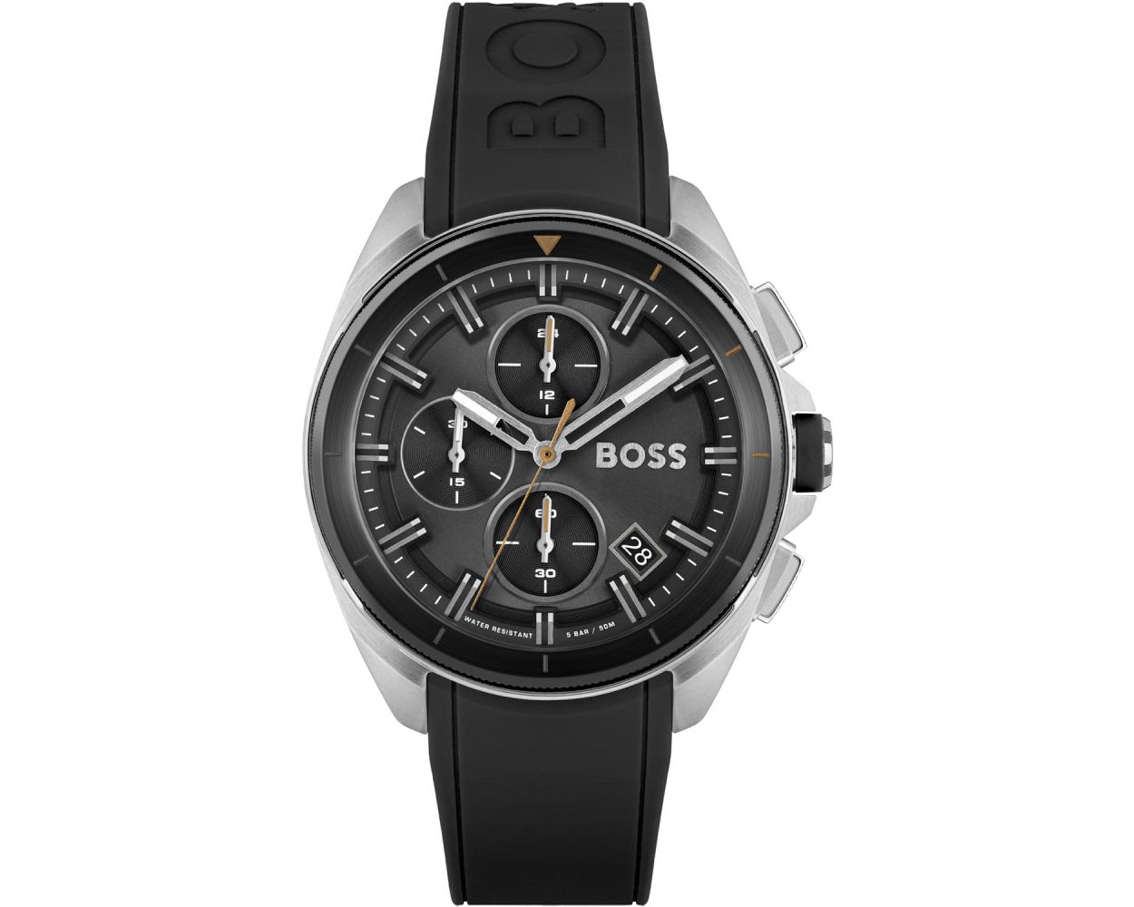 Hugo Boss Volane Chronograph Gents Rubber Watch 1513953