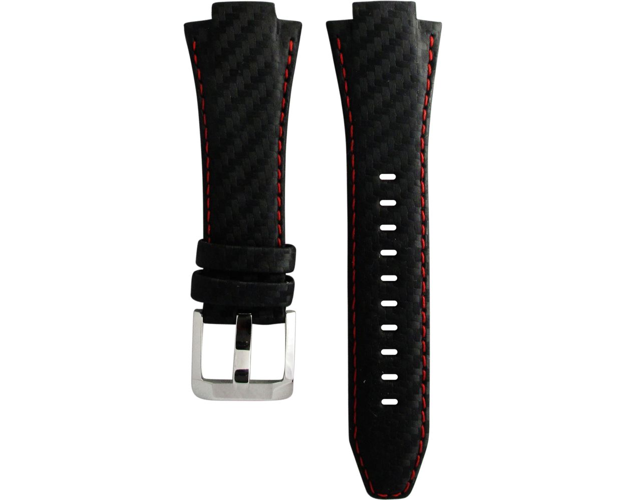 Seiko Leather Black Original Watch Strap SNA633P1, 7T62-0ED0 4KP5JZ