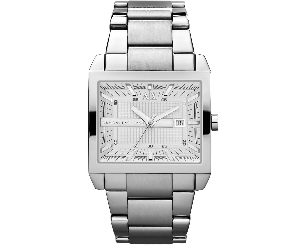 Armani exchange watch square deals