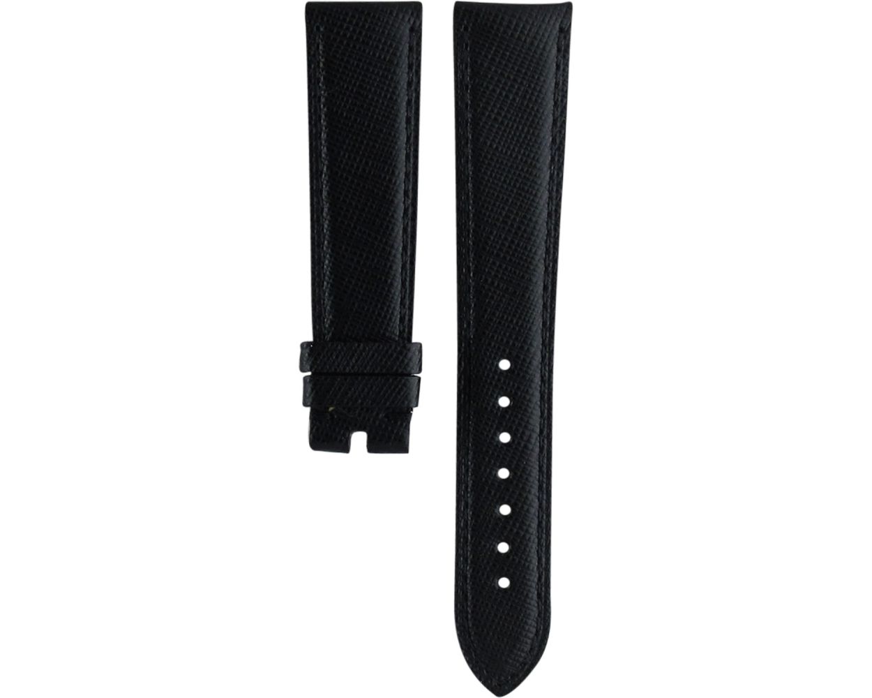 Omega De Ville Prestige Leather Black Original Watch Strap 097511073 19mm 16mm