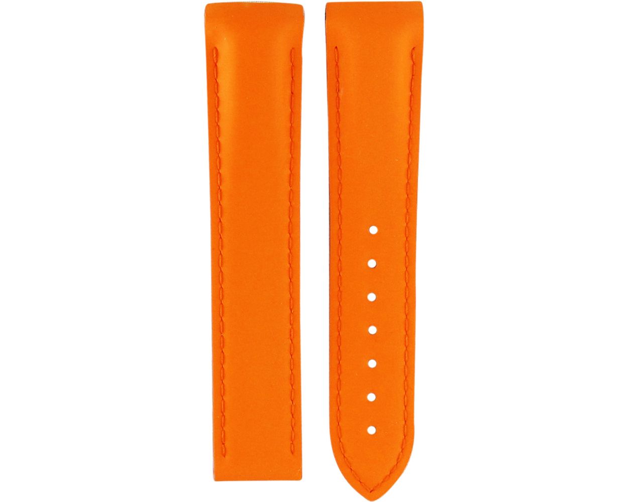 Omega orange rubber strap store