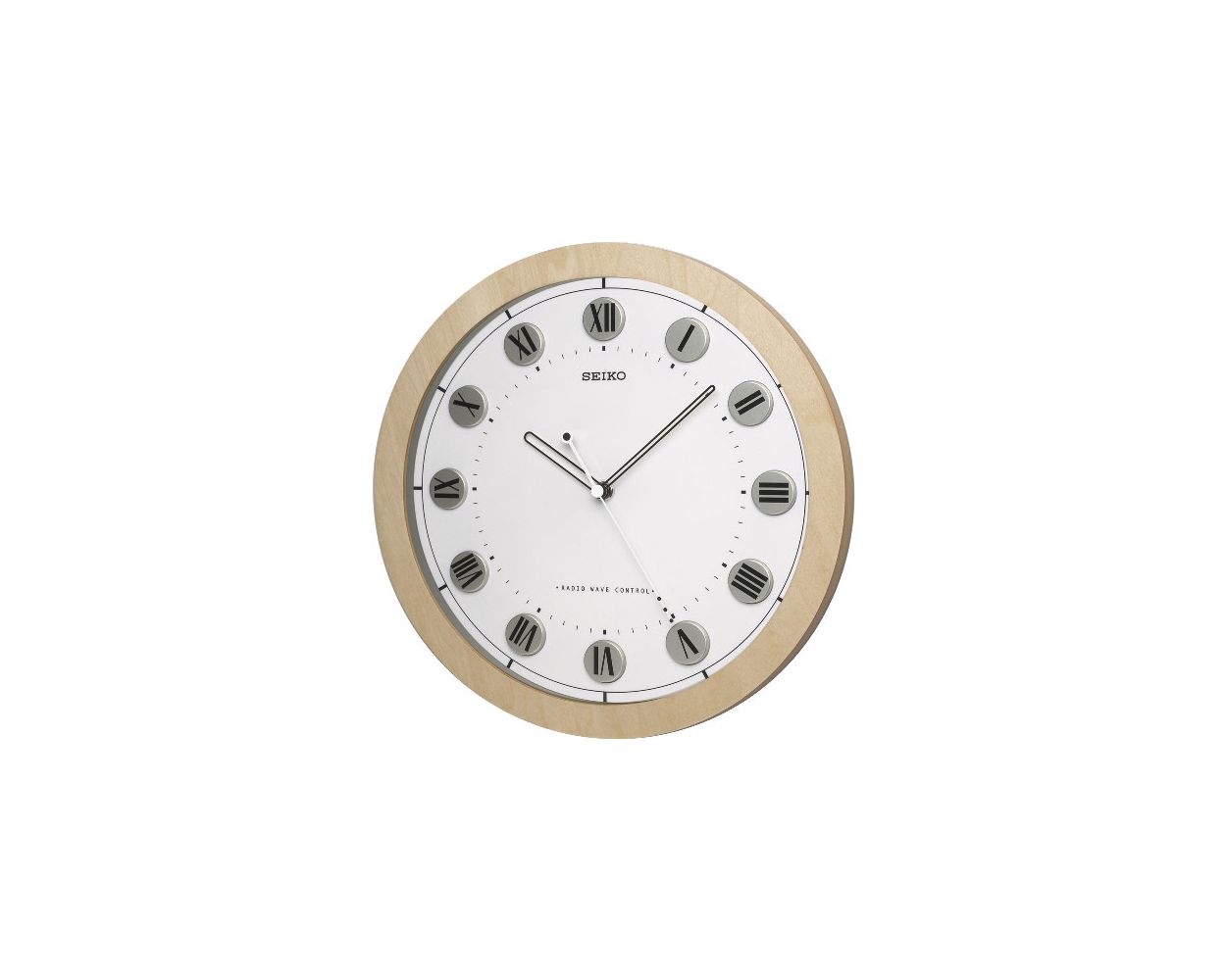 Seiko Radio controlled Wall Clock QXR125Y