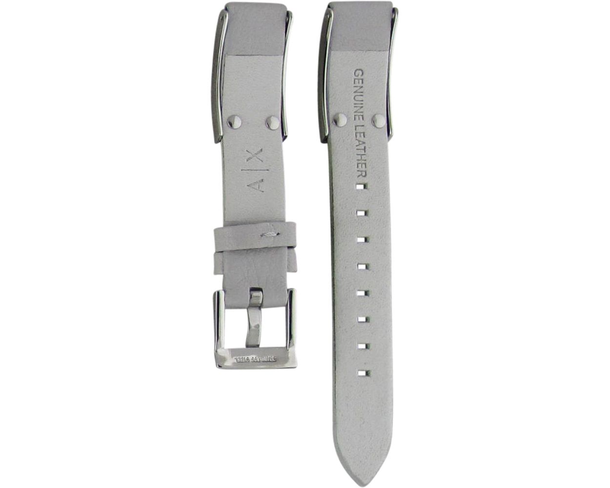Armani Exchange Leather Grey Original Watch Strap AX5311