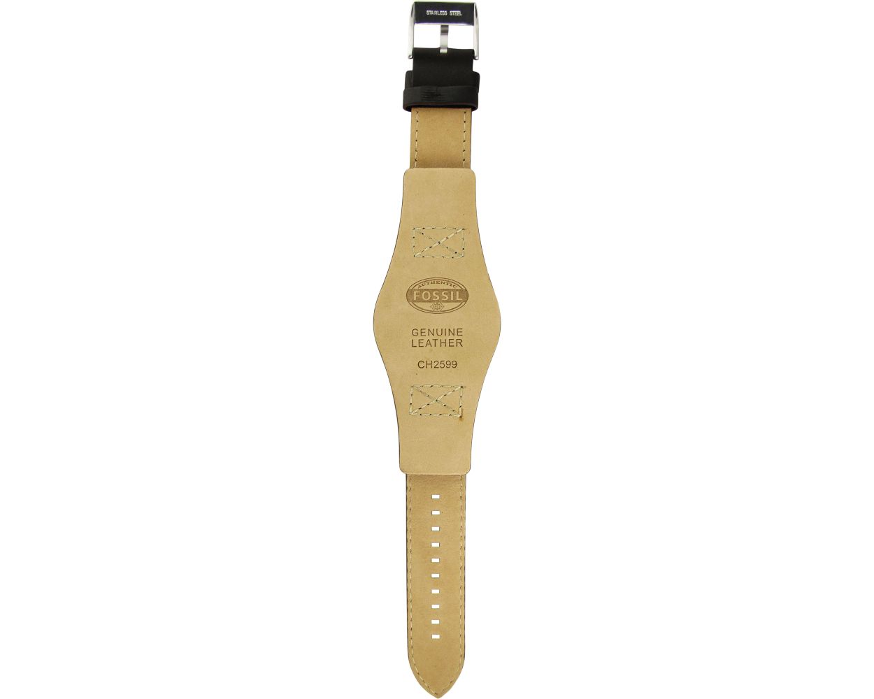 Fossil Leather Brown Original Watch Strap CH2599