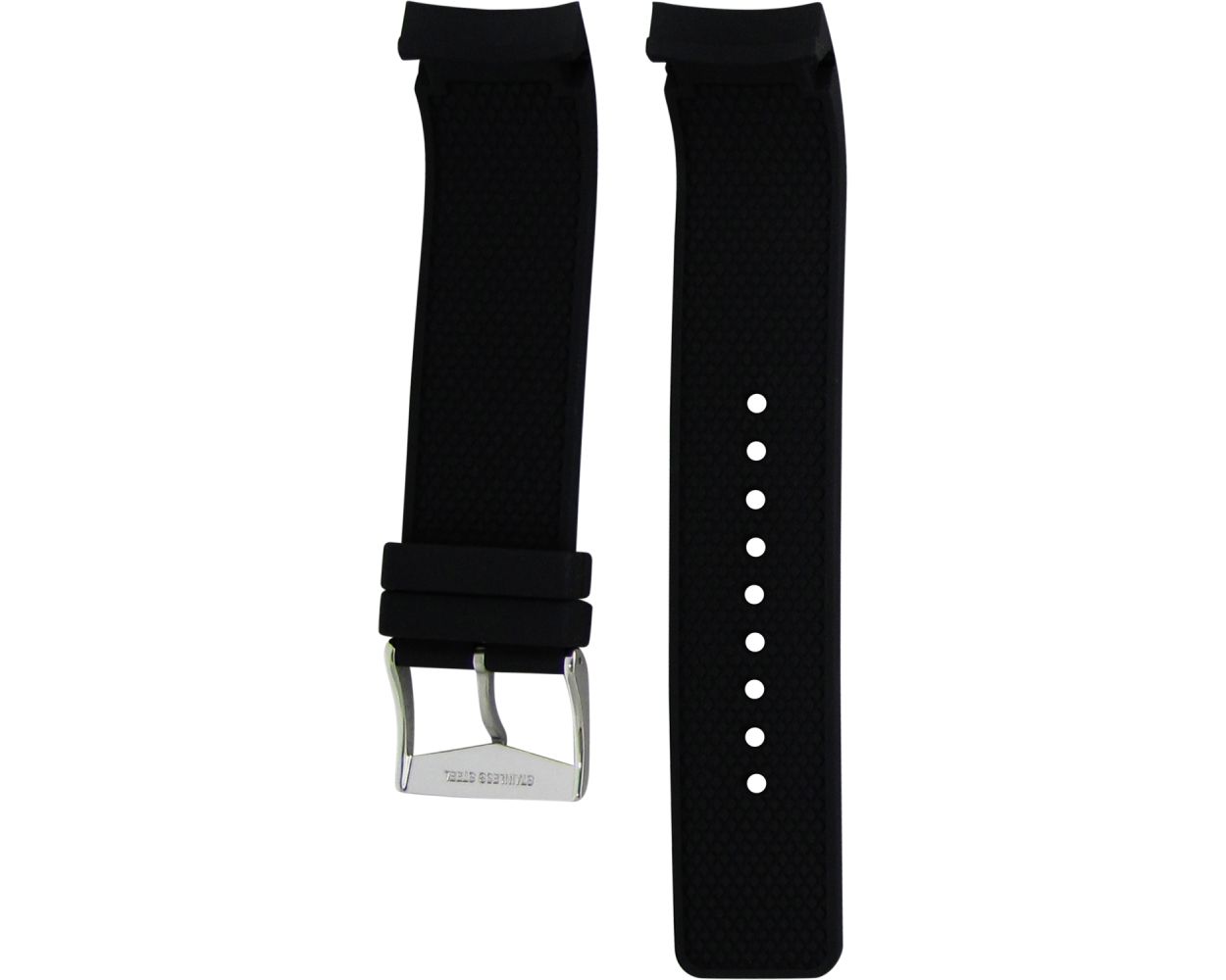 Michael Kors Silicone Black Original Watch Strap MK8040