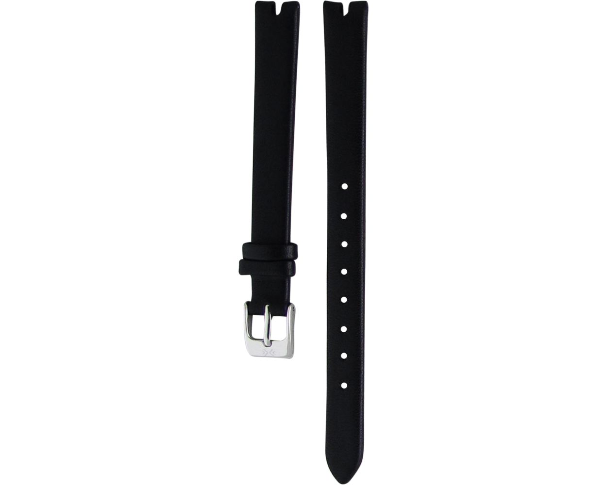Skagen Screw fitting Leather Black Original Watch Strap SKW2011