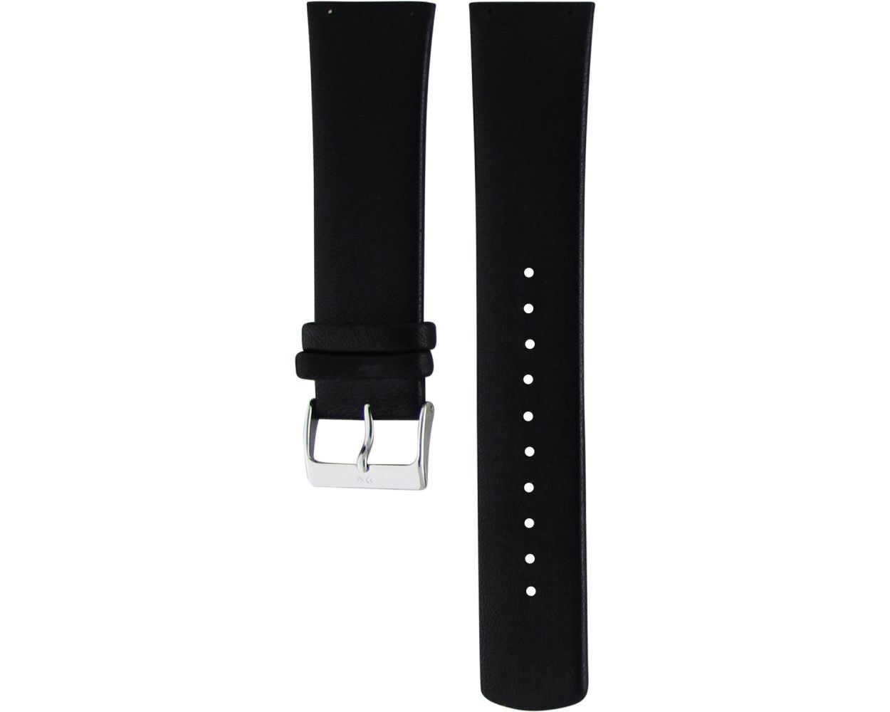Skagen Screw fitting Leather Black Original Watch Strap SKW6104