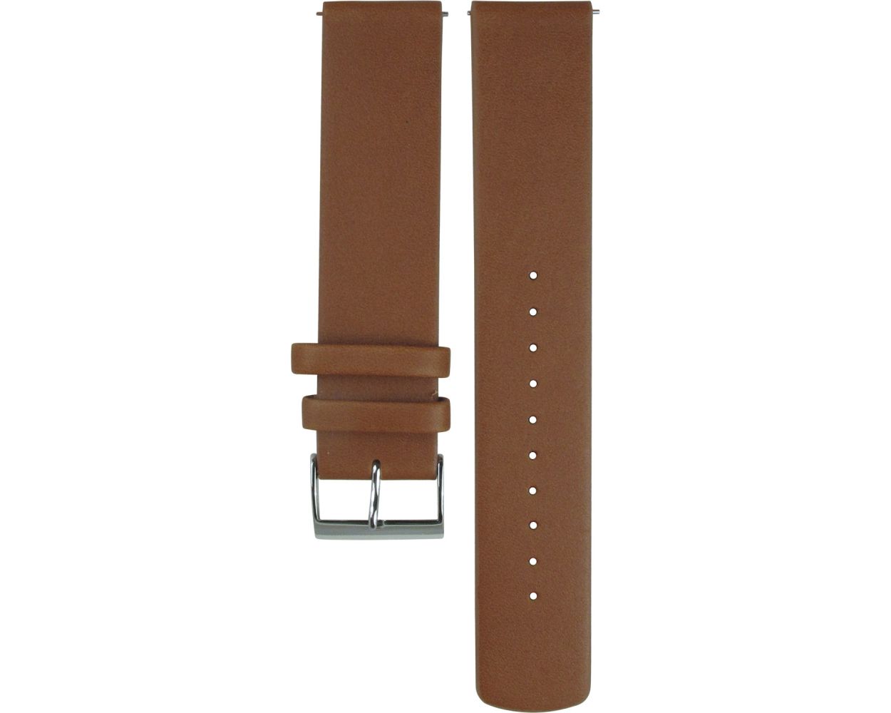 Skagen Pin Fitting Leather Brown Original Watch Strap SSKW6355