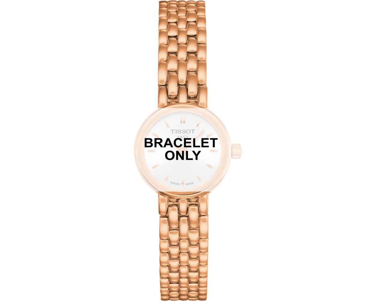 Tissot Lovely Rose Gold PVD Steel Rose Gold Original Watch