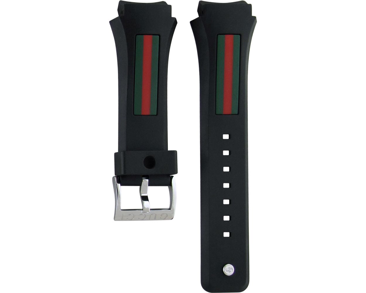 Gucci  XXL Rubber Black Original Watch Strap YDA16548
