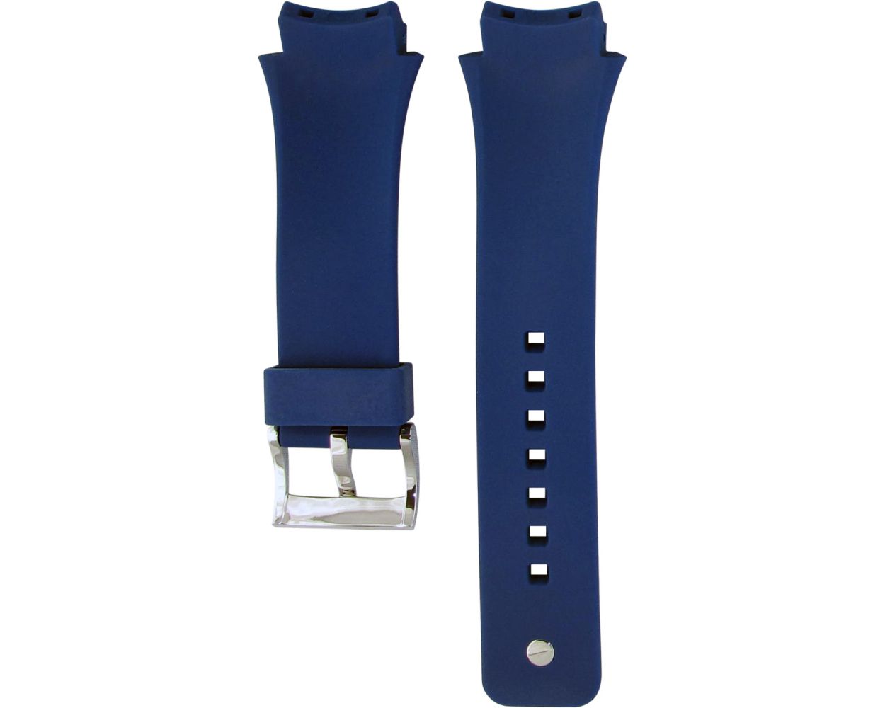 Gucci 137.1 Rubber Blue Original Watch Strap YDA16551