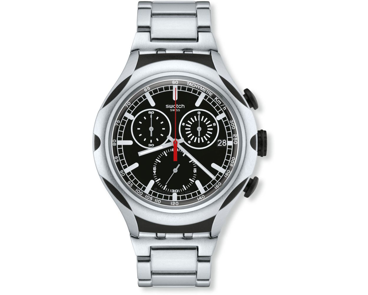 Swatch Irony XLite Black Energy Unisex Watch YYS4000AG