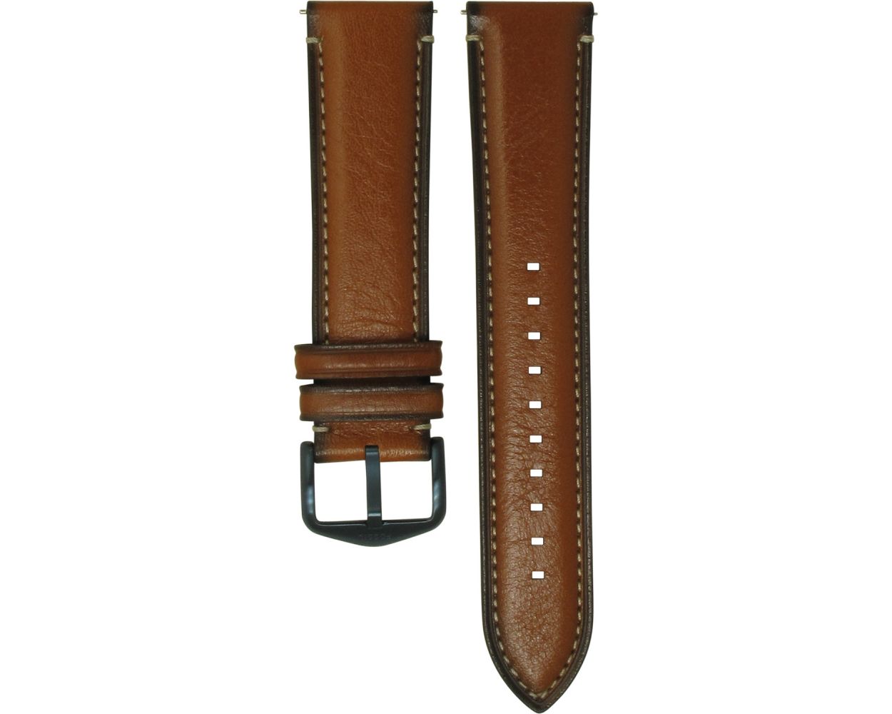 Fossil Leather Brown Original Watch Strap SFS5151