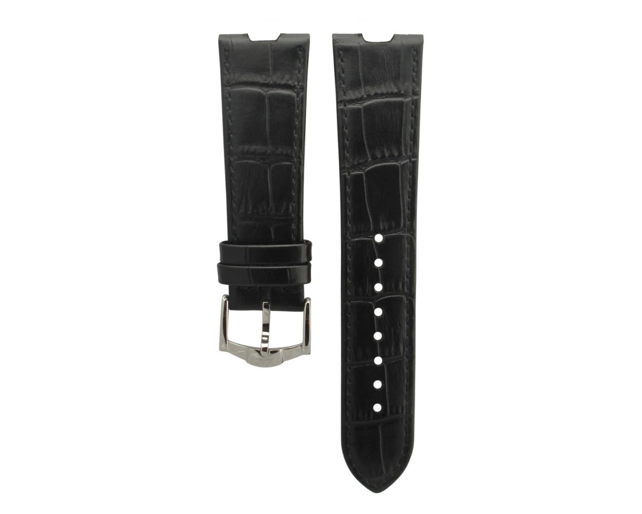 Rotary Leather Black Original Watch Strap SGS05410