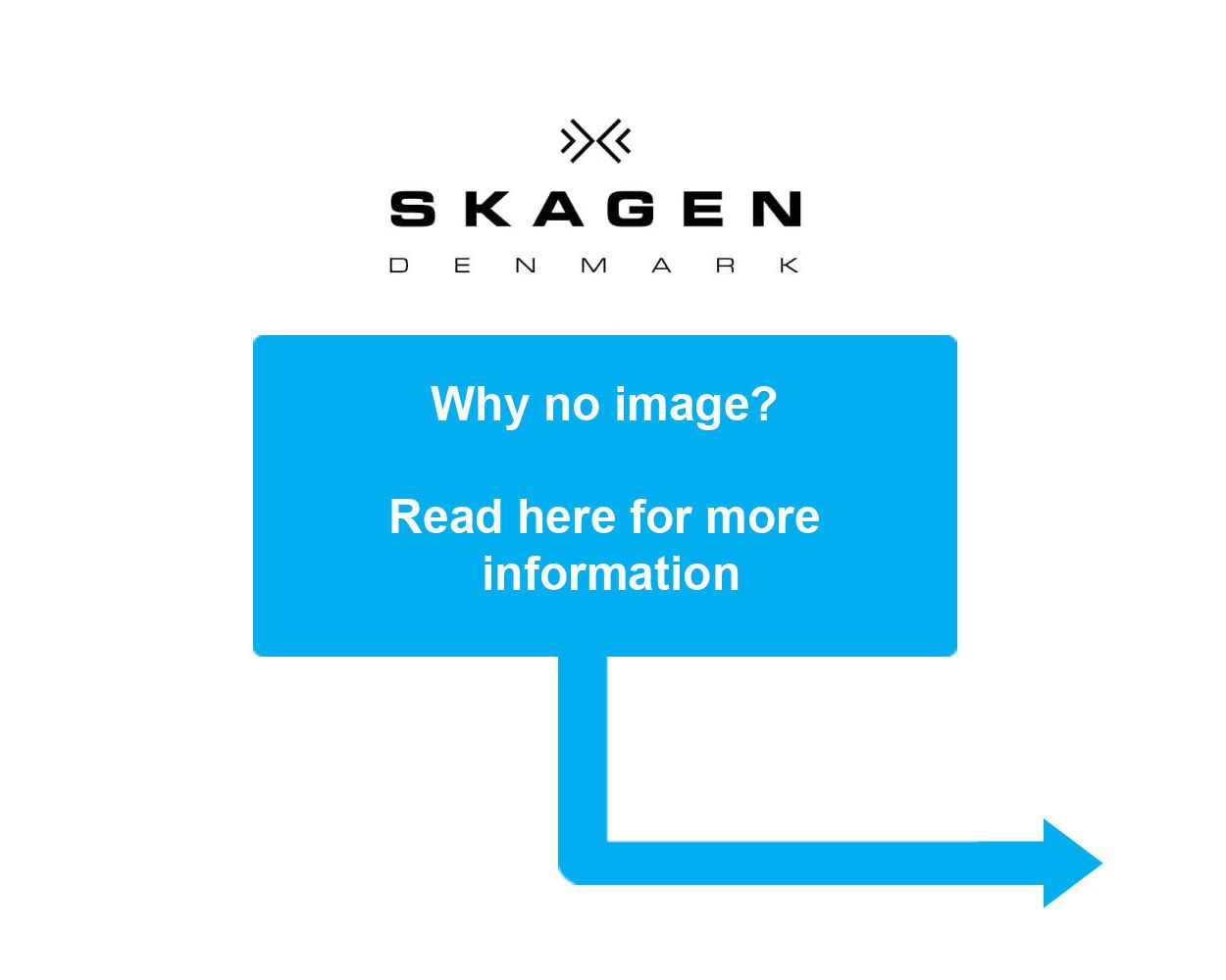 Skagen Leather Rubber watch straps by special order