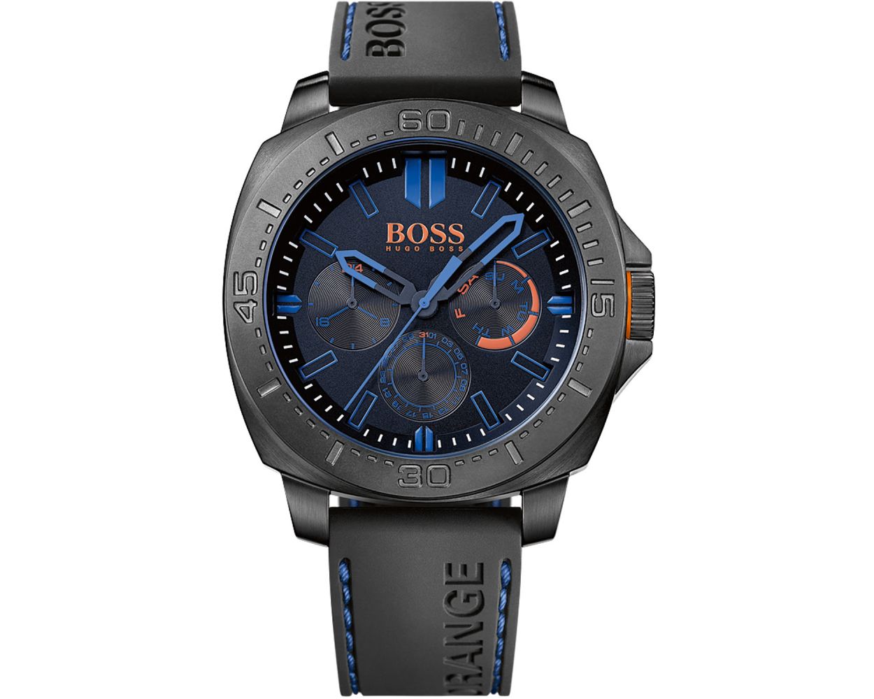 Hugo Boss Orange Sao Paulo Mens Silicone Watch 1513242