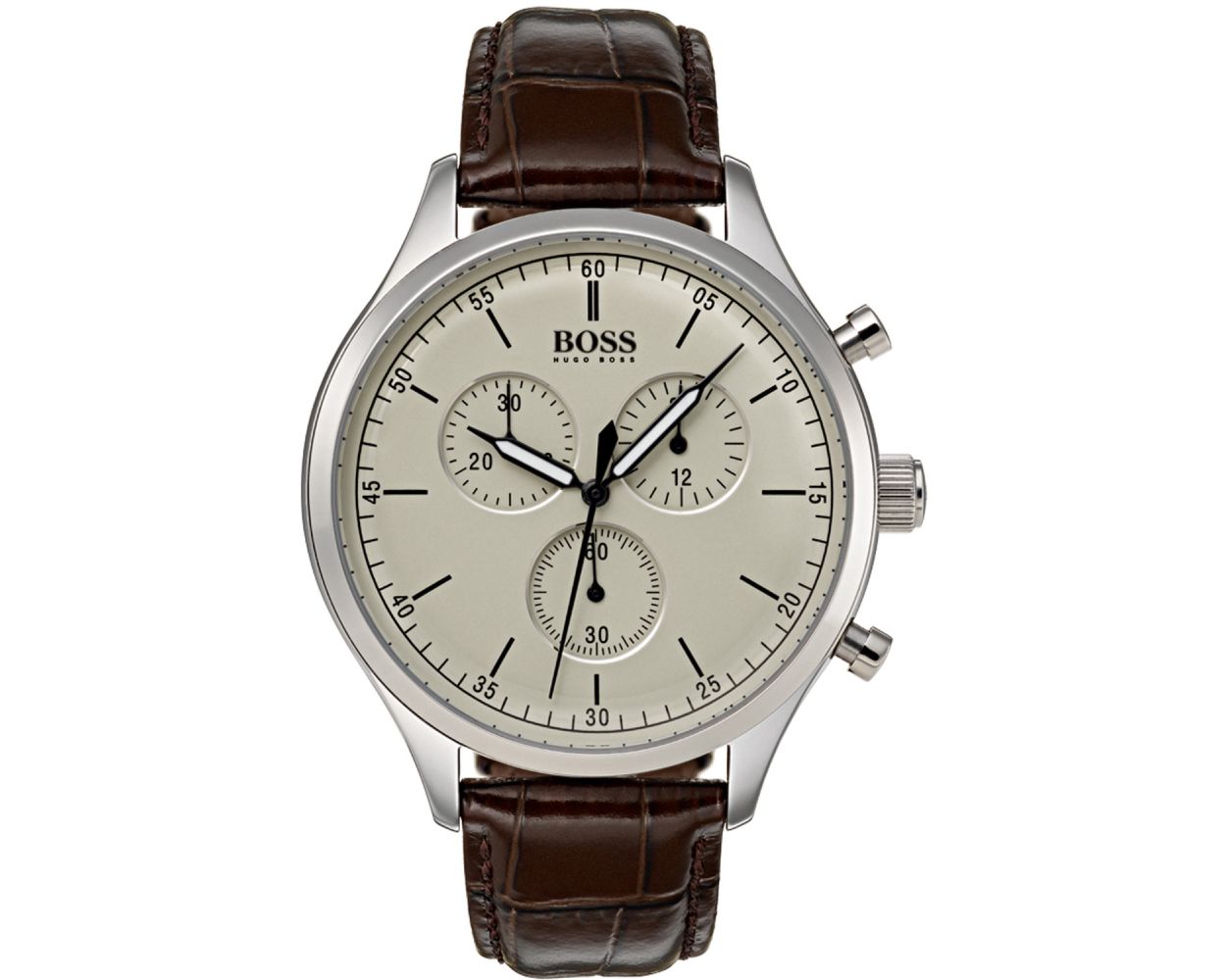 Hugo Boss Companion Chronograph Gents Leather Watch 1513544