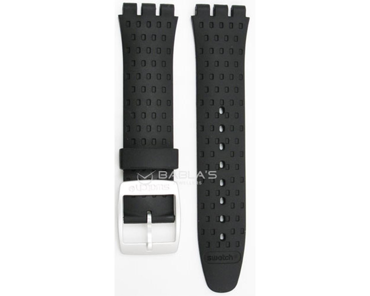 Swatch Rubber Black Original Watch Strap AYCS4024