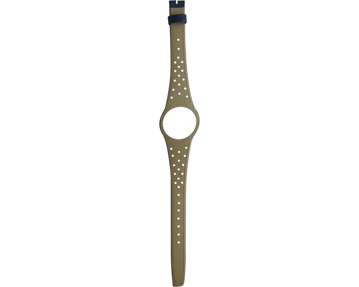 Genuine Omega Dynamic Strap Omega Dynamic Leather Blue Original