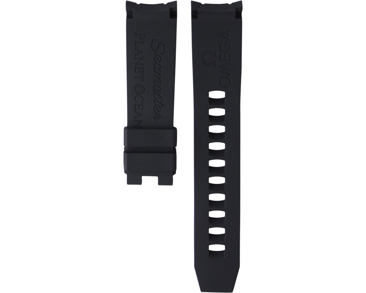 planet ocean omega rubber deployment strap