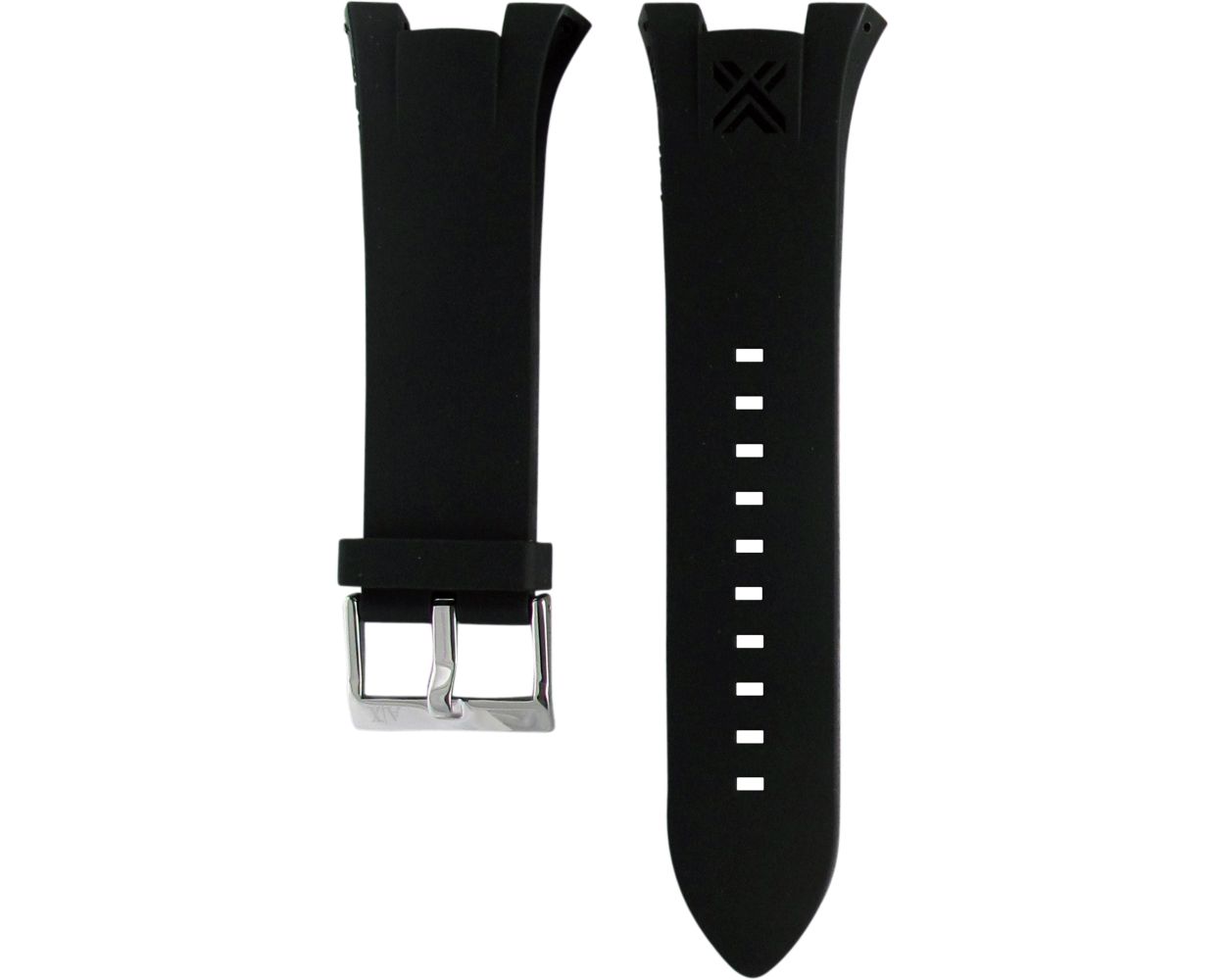 Armani Exchange Rubber Black Original Watch Strap AX-1042 AX1042