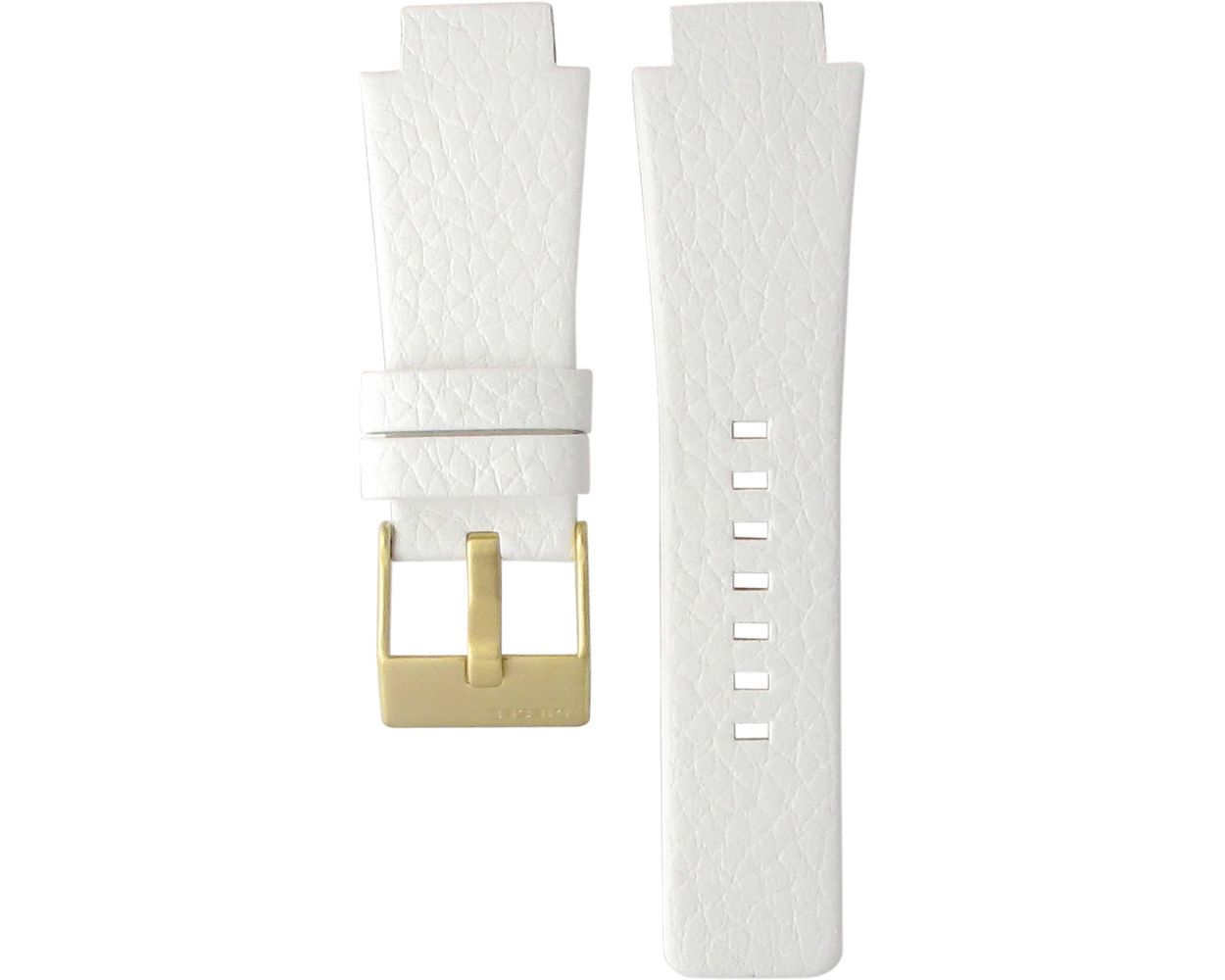 Diesel Leather White Original Watch Strap DZ1298 DZ1298