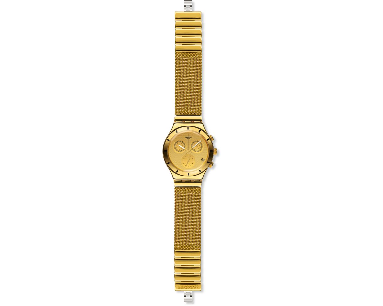 Swatch Irony Chrono Golden Cover L Gents Watch YCG410GA