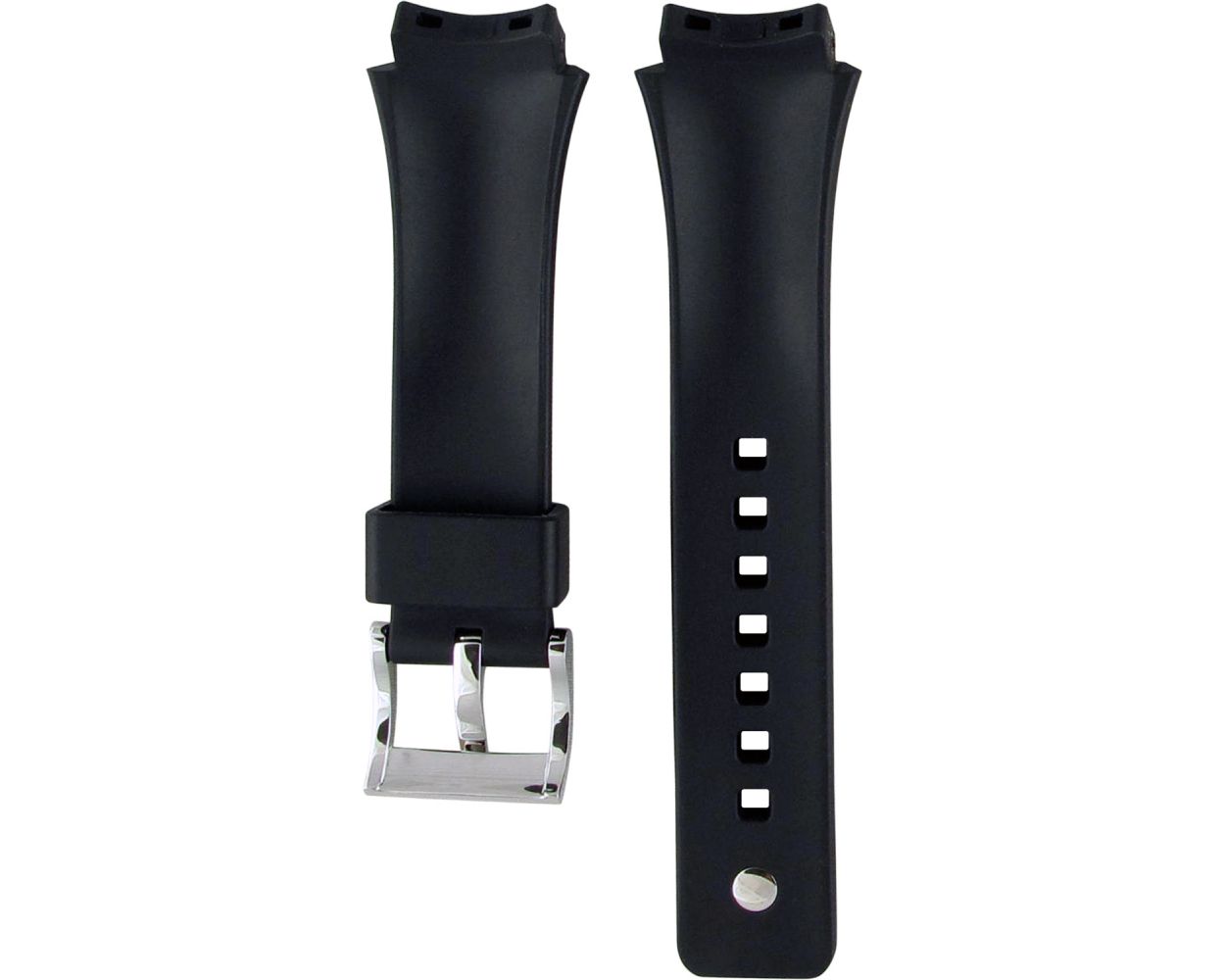 Gucci Sync Rubber Black Original Watch Strap YDA16544