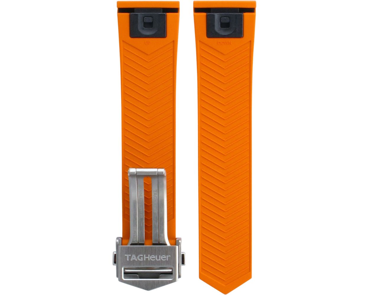TAG Heuer Connected Rubber Orange Original Watch Strap BT6272
