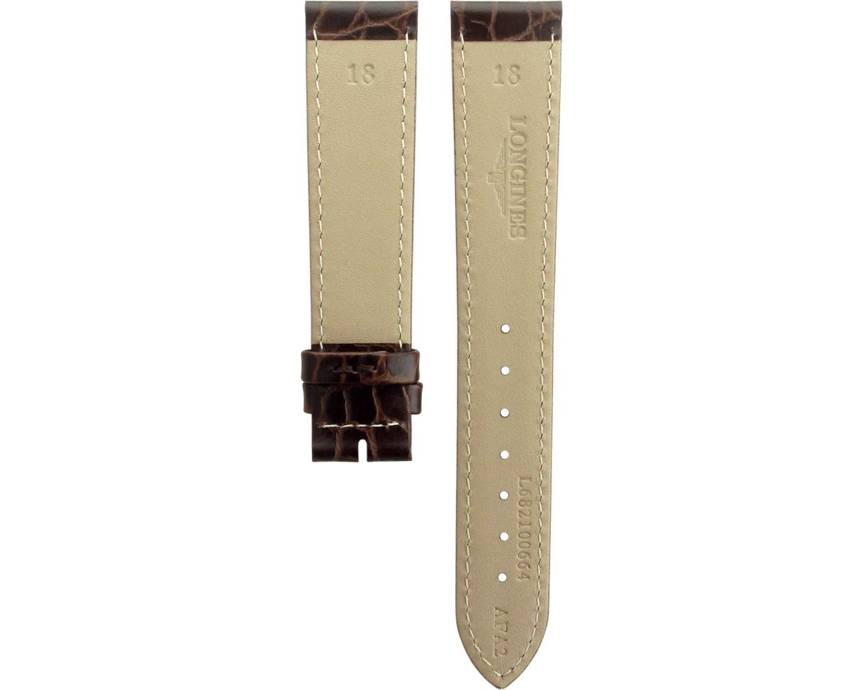 Longines La Grande Classique Leather Brown Original Watch Strap
