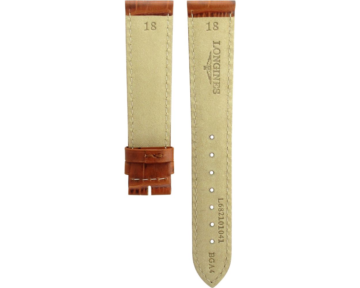 Longines La Grande Classique Leather Brown Original Watch Strap