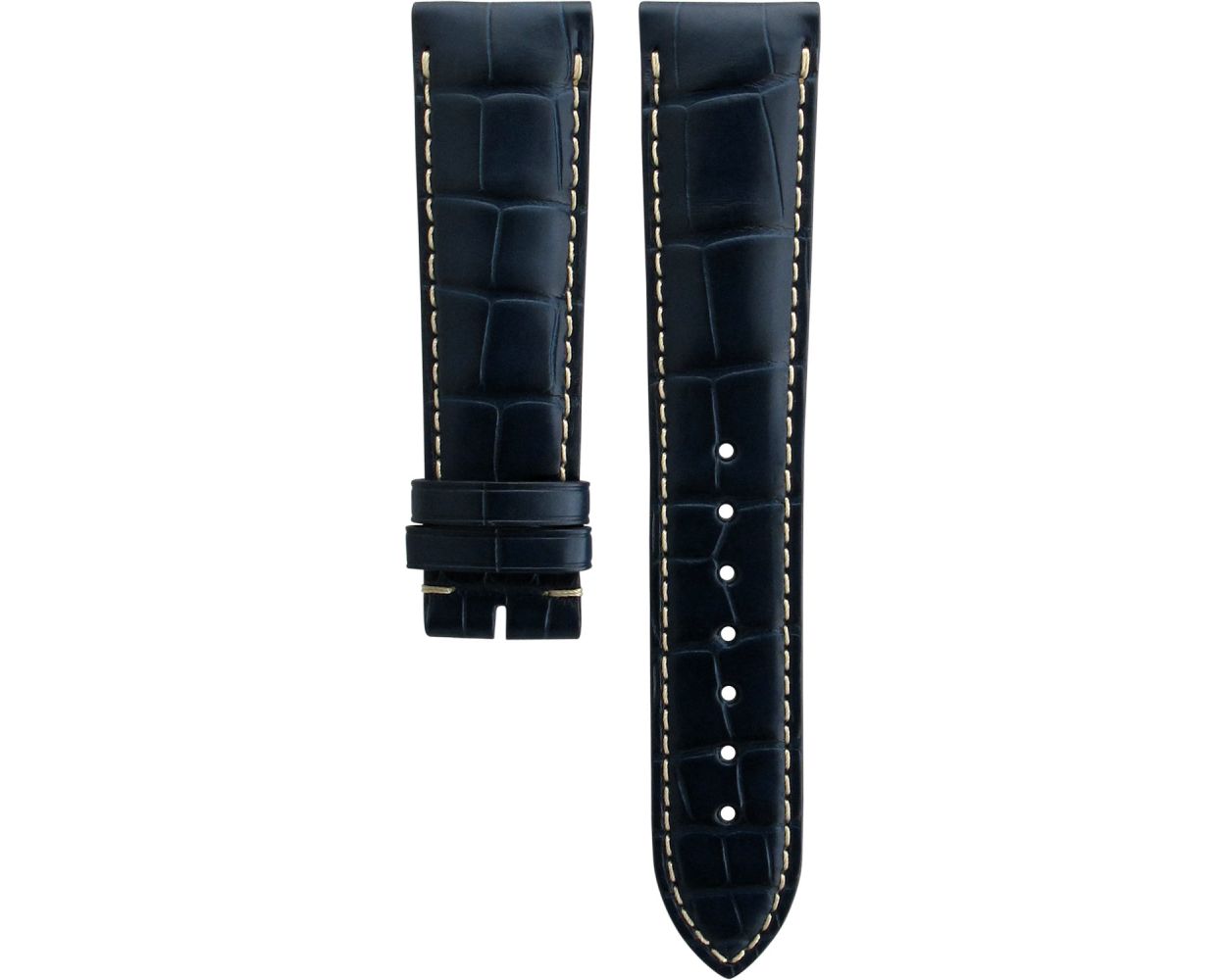 Longines 21/18mm Master Collection Genuine Alligator Leather Blue