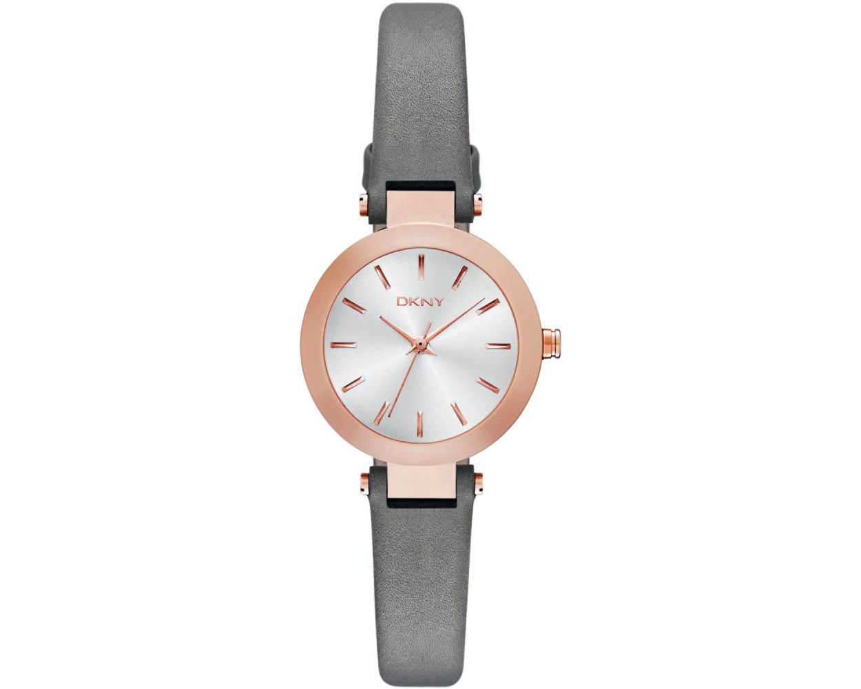 Women\'s Grey DKNY Crystallized Leather Band Watch Amazon.com: DKNY Women main image 4