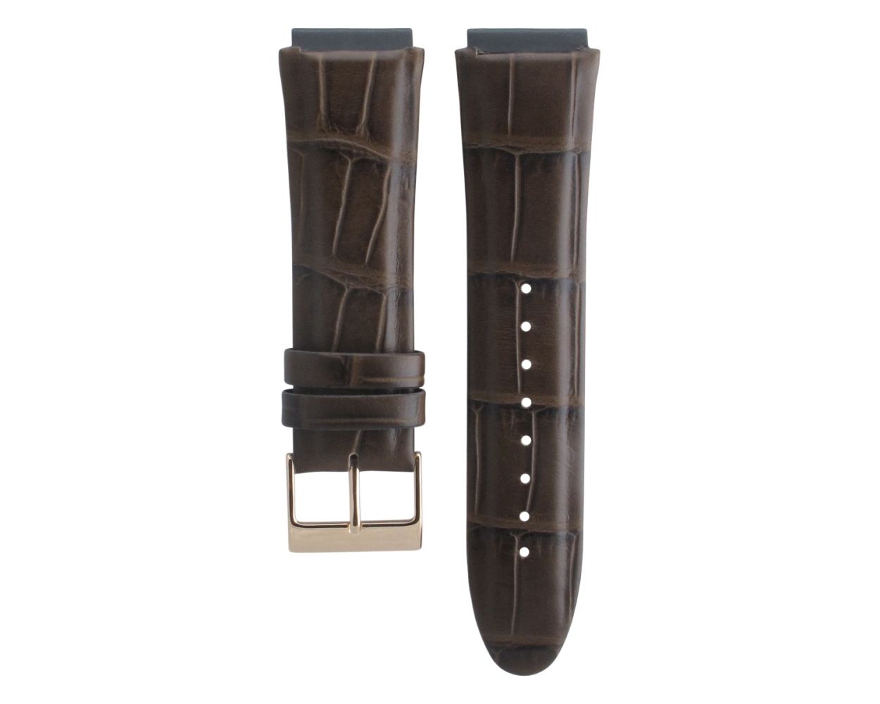 Guess Leather Brown Compatible Watch Strap W0040G3