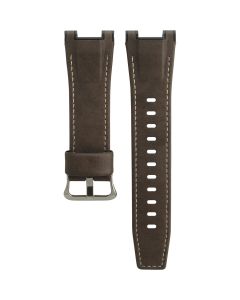 Casio G-Shock GST-W130 Leather/Rubber Brown Original Watch Strap 10540150