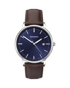 Sekonda Gents Leather Watch 1379