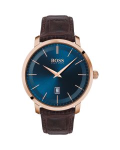 Hugo Boss Premium Classic Gents Leather Watch 1513745