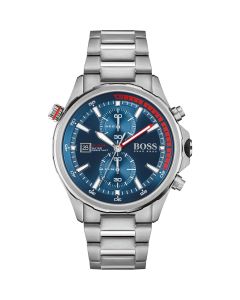 Hugo Boss Globetrotter Chronograph Gents Bracelet Watch 1513823