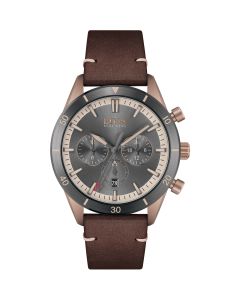 Hugo Boss Santiago Chronograph Gents Leather Watch 1513861