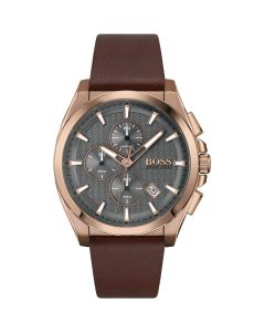 Hugo Boss Grandmaster Sport Lux Chronograph Gents Leather Watch 1513882