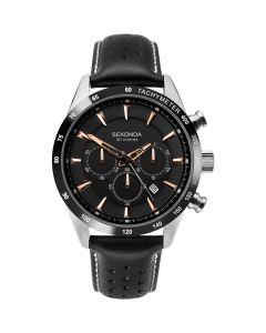 Sekonda Chronograph Gents Leather Watch 1700