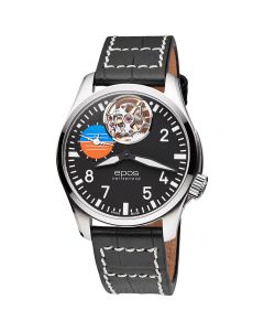 EPOS Sportive 3434OH Pilot Gents Leather Watch 3434.183.20.35.24