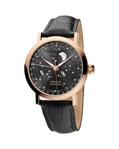 EPOS Oeuvre D'art Gents Leather Watch 3440.322.24.14.25