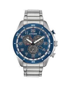 Citizen Eco-Drive Tachymeter Gents Bracelet Watch AT2440-51L