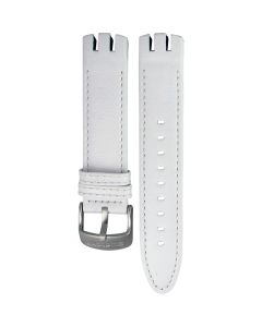 Swatch In A Joyful Mode Leather White Original Watch Strap AYTS401