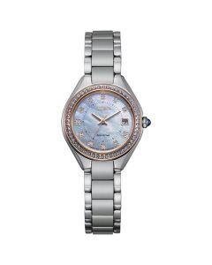 Citizen Eco-Drive Silhouette Crystal Ladies Bracelet Watch EW2556-59Y