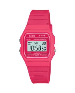 Casio Vintage Ladies Rubber Watch F-91WC-4AEF