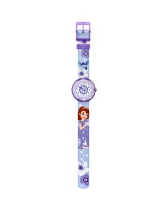 Flik Flak Disney's Sofia The First (Treasure) Kids Fabric Watch FLNP008